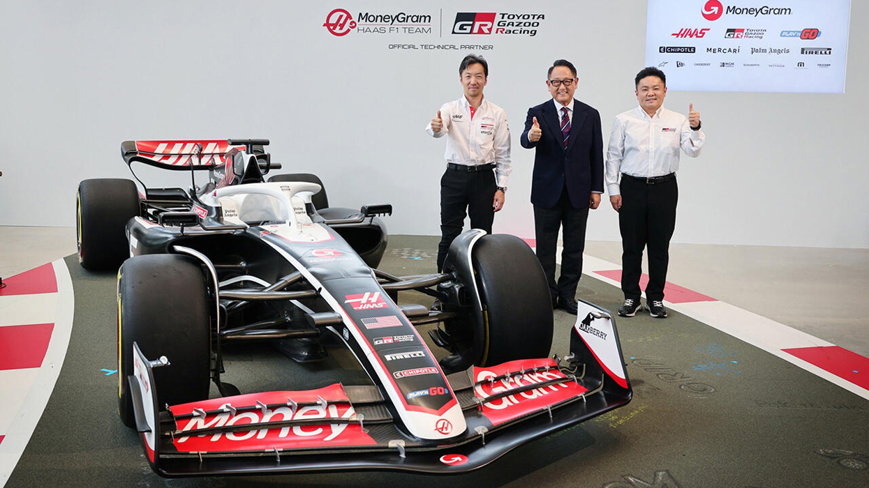 “希望有朝一日能開上全球最快的汽車”——MoneyGram Haas F1 Team與豐田達成合作協(xié)議，Morizo為追夢的孩子開辟道路